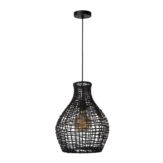 Lampa wisząca ALBAN Ø 35 cm 1xE27 czarny 03438/35/30 Lucide - zdjęcie dodatkowe 1